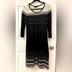 Nine West striped sweater dress